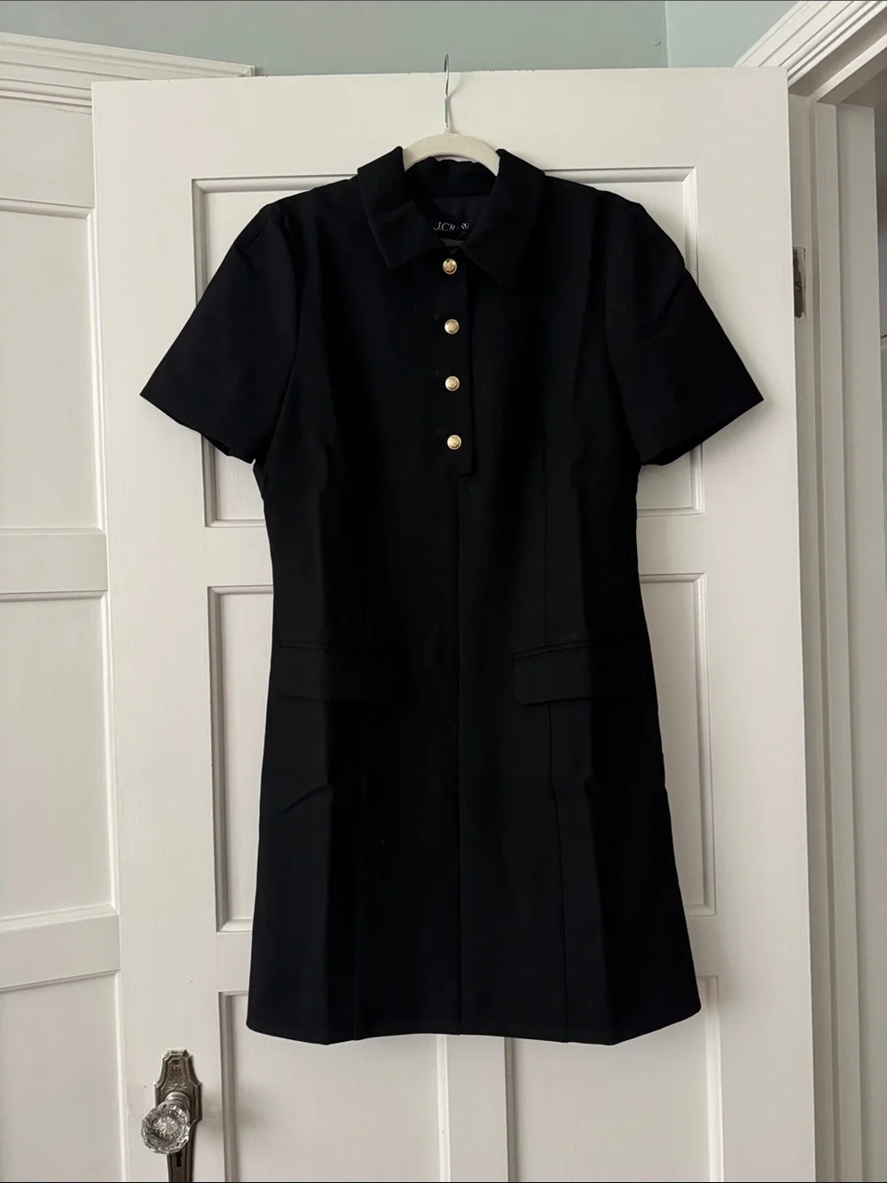 J.Crew Parc dress in four-season stretch CN571